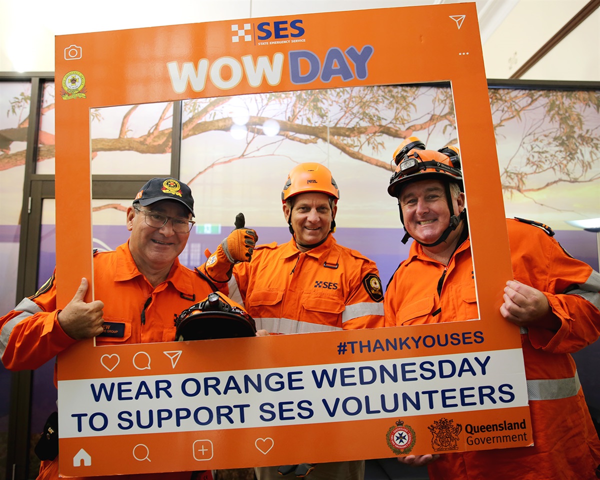 Say thanks by wearing orange this Wednesday! Rockhampton Regional Council