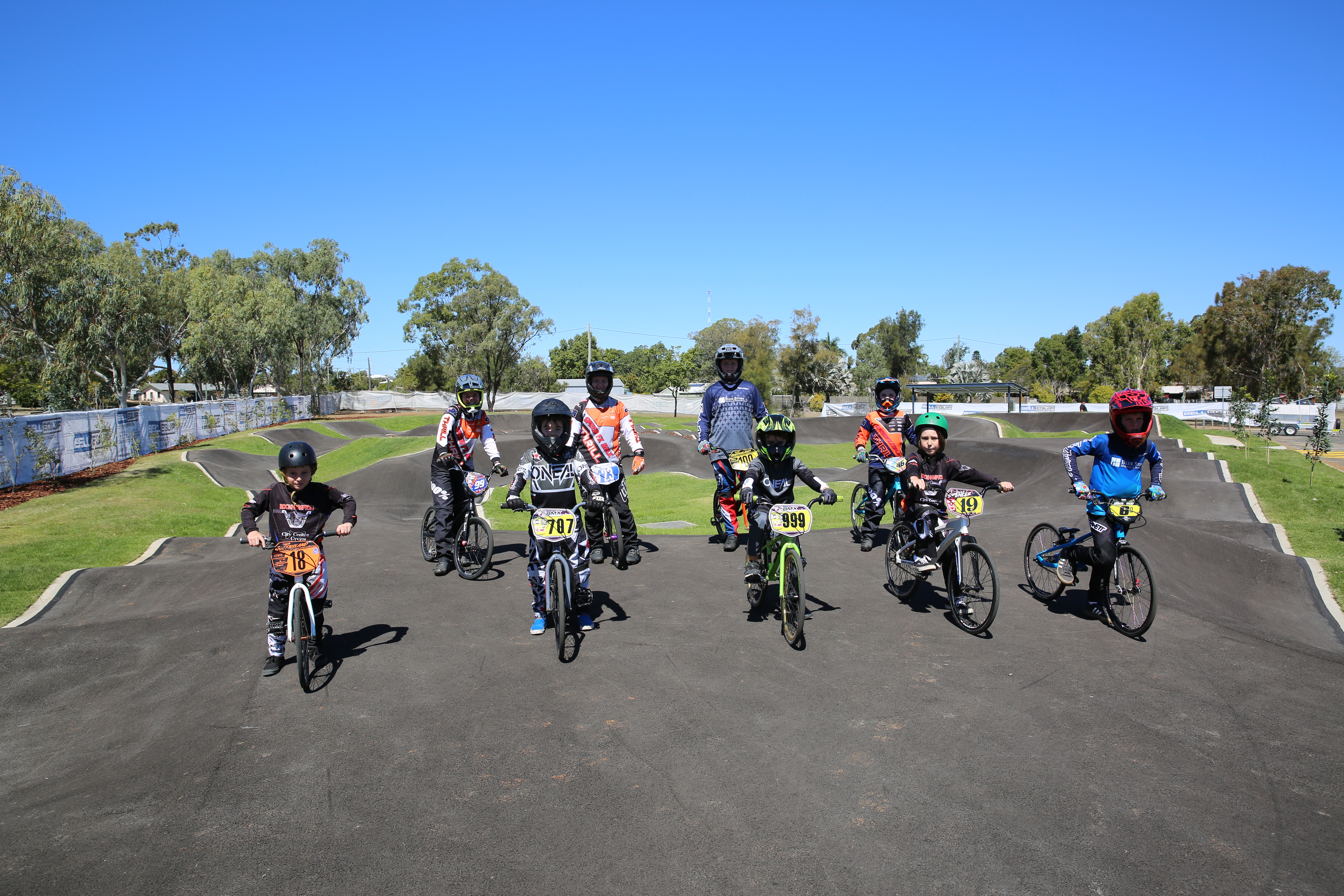 Bmx pump track clearance bike