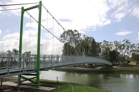 Touch of Paradise bridge